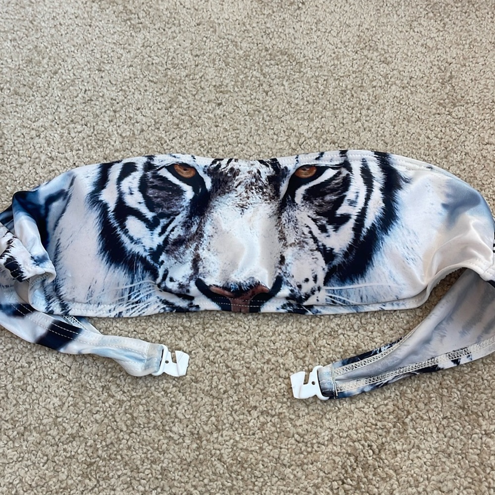 Miss Selfridges bandeau bikini top